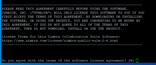 Как установить почтовый сервер Zimbra 9 на Сentos 8 за NAT (2021)
